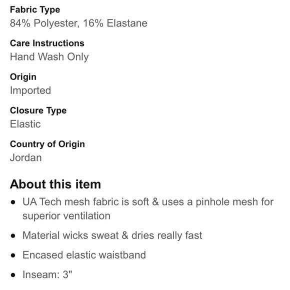 Under Armour Womens‎ Mesh Shorts - Picture 7 of 7